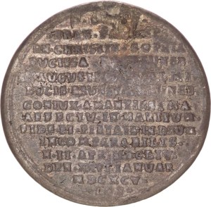 Christiane Sophie, Gemahlin August Wilhelms, 1/8 sterbetaler, ICB, mountmark,1695