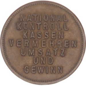 National Registrier Kassen G.M.B.H, Berlin, Reklamemarke,