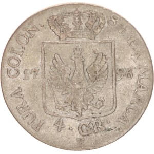 Friedrich Wilhelm II.(1786-1797), 4 groschen, Königsberg,1796