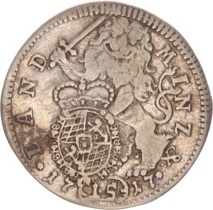 Maximilian II. Emanuel, 15 kreuzer,1717