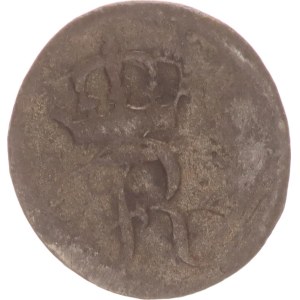 Friedrich I., 1 kreuzer, strike error, R!,1814