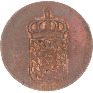 Maximilian I. Joseph, 1 pfennig,1824