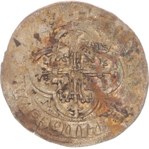 Friedrich II. with Margaretia(1456-1464), schwertgroschen, Colbitz,