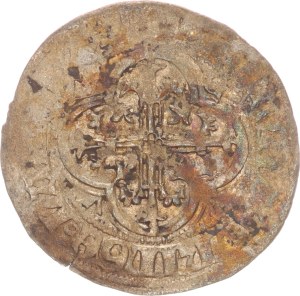 Friedrich II. with Margaretia(1456-1464), schwertgroschen, Colbitz,