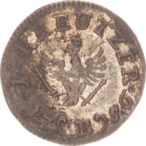 Friedrich II.,1 kreutzer, B,1756