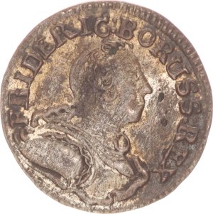 Friedrich II.,1 kreutzer, B,1756