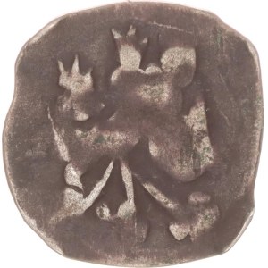 Stephan III. Friedrich(1372-1392),pfennig, Neuötting, Hund von Baum,