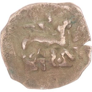 Stephan III. Friedrich(1372-1392),pfennig, Neuötting, Hund von Baum,