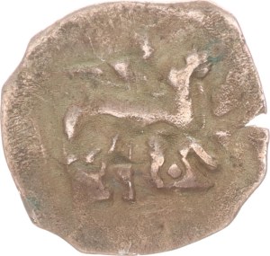 Stephan III. Friedrich(1372-1392),pfennig, Neuötting, Hund von Baum,