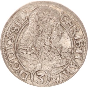 Christian, 3 kreuzer, CB,1669