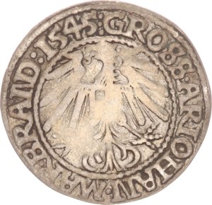 Johann von Küstrin, groschen, Krossen,1545