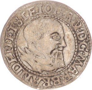 Johann von Küstrin, groschen, Krossen,1545