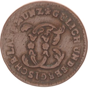 Karl Theodor, 1/2 stüber, PR,1786
