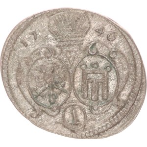 Ernst, 1 kreuzer, Langenargen,1746