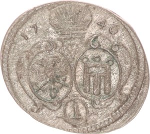 Ernst, 1 kreuzer, Langenargen,1746
