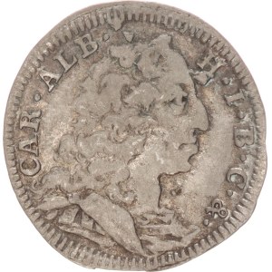 Karl Albrecht, 3 kreuzer,1733