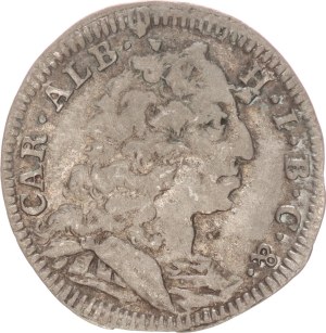 Karl Albrecht, 3 kreuzer,1733