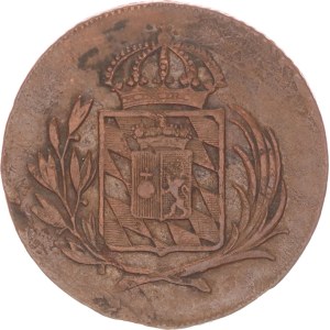 Maximilian I. Joseph, 1 kreuzer, Hall, for Tirol,1806