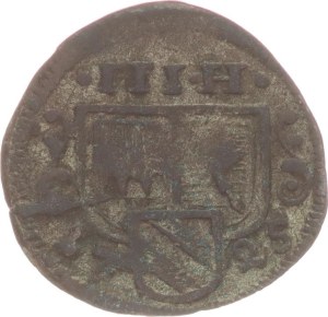 Christoph Franz von Hutten, Einseitiger 3 heller,1725