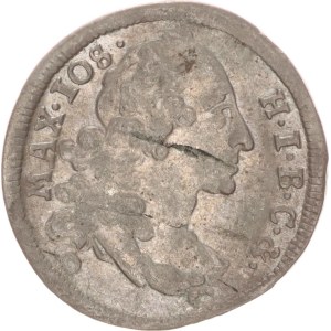 Maximilian III. Joseph, 3 kreuzer,1752