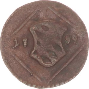 Karl Theodor, 1 heller,1799