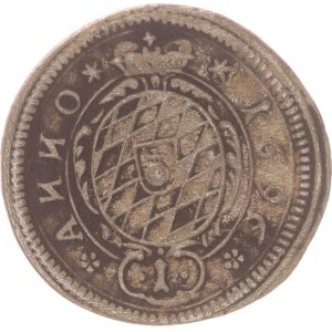 Maximilian II. Emanuel, 1 kreuzer,1696