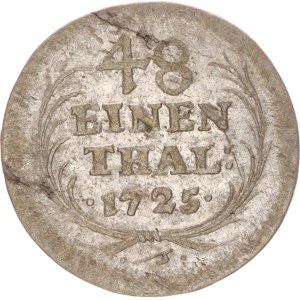Friedrich August, 1/48 taler, IGS Dresden,1725