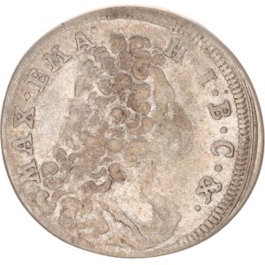 Maximilian II. Emanuel, 15 kreuzer,1715