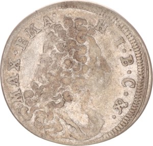 Maximilian II. Emanuel, 15 kreuzer,1715
