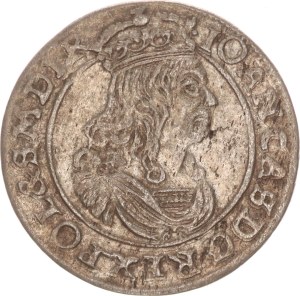 Johann Casimir, 6 groschen, AT, Krakow, Rare in this condition!,1663