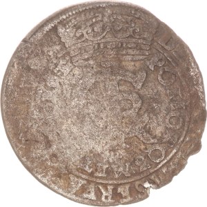 Johann II. Casimir, Tympf, Posen, edge error,1663