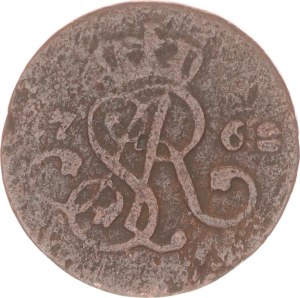 Stanislaus August, ½ groschen, G,1768