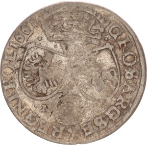 Johann II. Casimir, 6 groschen, NG, Posen,1661
