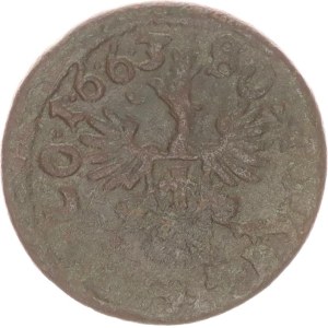 Johann II. Casimir, schilling,1663