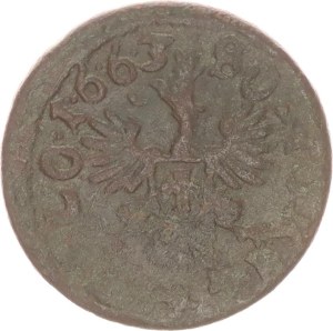 Johann II. Casimir, schilling,1663