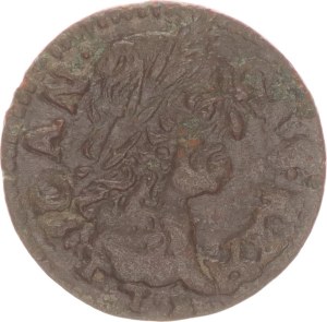 Johann II. Casimir, schilling, rare in this condition,1664
