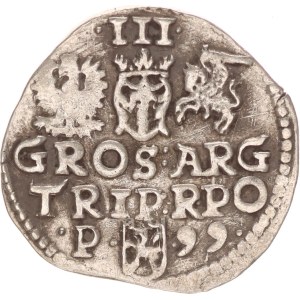 Sigismund III., 3 groschen, Posen,1599