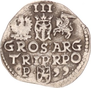 Sigismund III., 3 groschen, Posen,1599