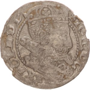Sigismund III., groschen, Krakow, damaged,1606