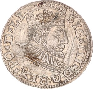 Sigismund III., 3 groschen, Riga,1592