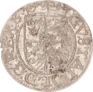 Gustav II. Adolf, poltorak, Riga, nice for the type!,1624