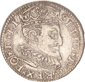 Sigismund III., 3 groschen, Riga,1596