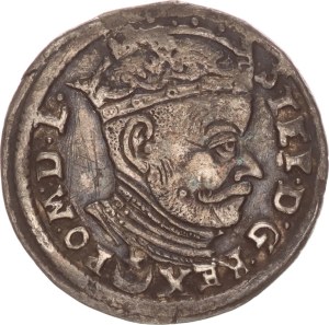 Stephan Bathory, 3 groschen, Vilnius,1583