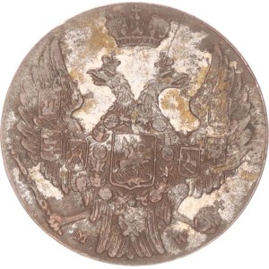 Nicholas I., 10 groszy, MW, with some lustre,1840