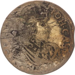 Johann II. Casimir, 6 groschen, TT, Bromberg,1662