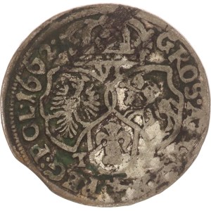 Johann II. Casimir, 6 groschen, TT, Bromberg,1662