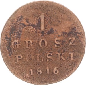 Alexander I., 1 grosz, IB,1816