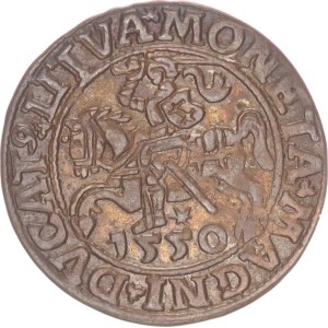 Sigismund II. August, ½ groschen, Vilnius,1550
