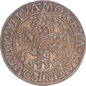 Sigismund II. August, ½ groschen, Vilnius,1550