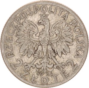 2 złoty, Jadwiga, R!,1934